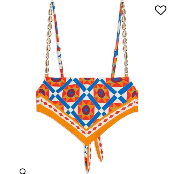 We Wore What Bandana Bikini Top NWOT - Picture 7 of 15